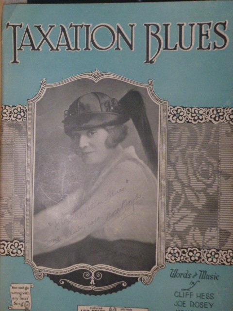 Image for Taxation Blues
