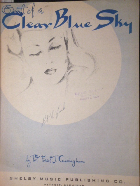 Image for Out Of A Clear Blue Sky