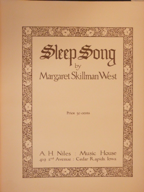 Image for Sleep Song