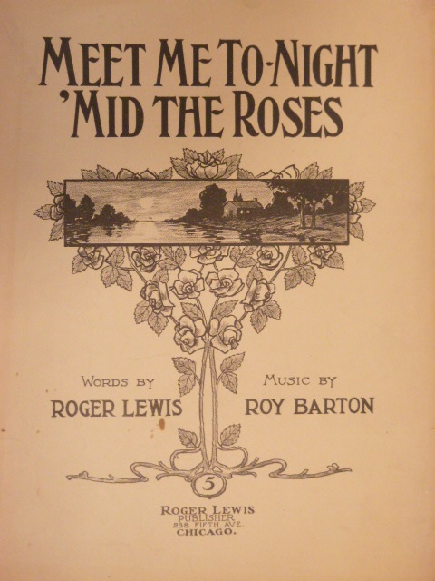 Image for Meet Me To-night Mid The Roses