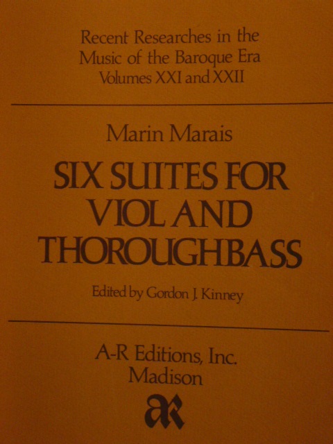 Image for Six Suites For Viol And Thoroughbass (Vol. 3)