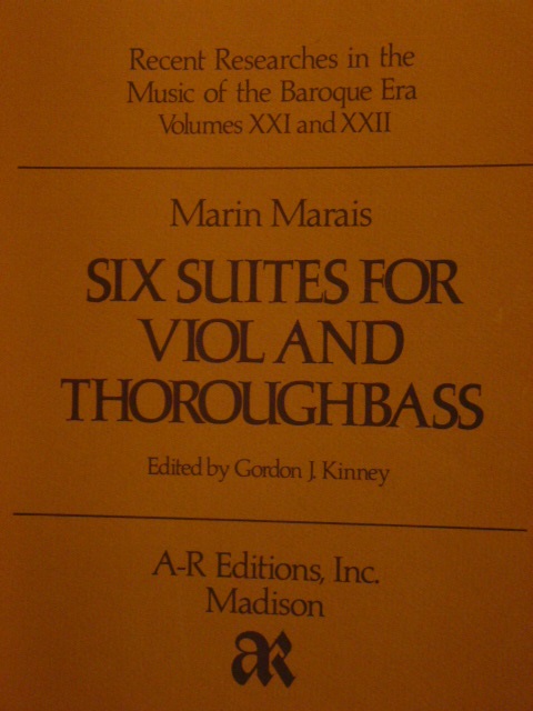 Image for Six Suites For Viol And Thoroughbass (Vol. 3)