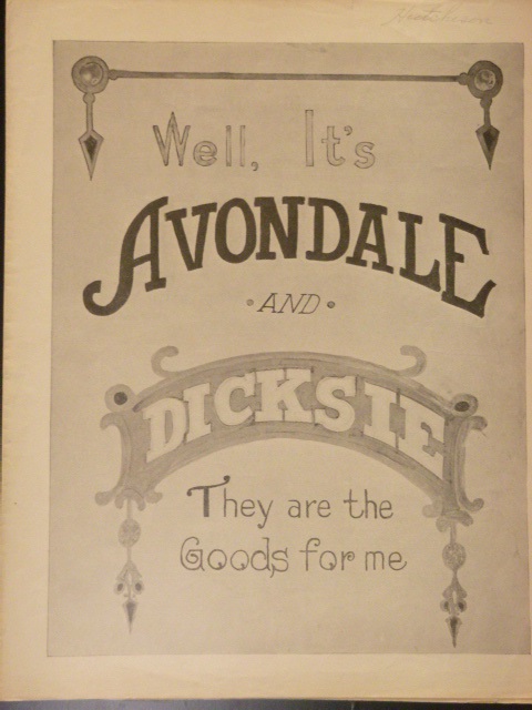 Image for Well, It's Avondale and Dicksie