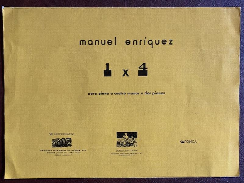 Image for 1 X 4 (for piano/four hands or two pianos)