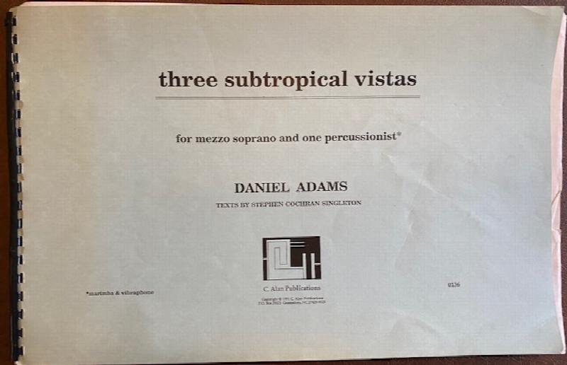 Image for Three Subtropical Vistas