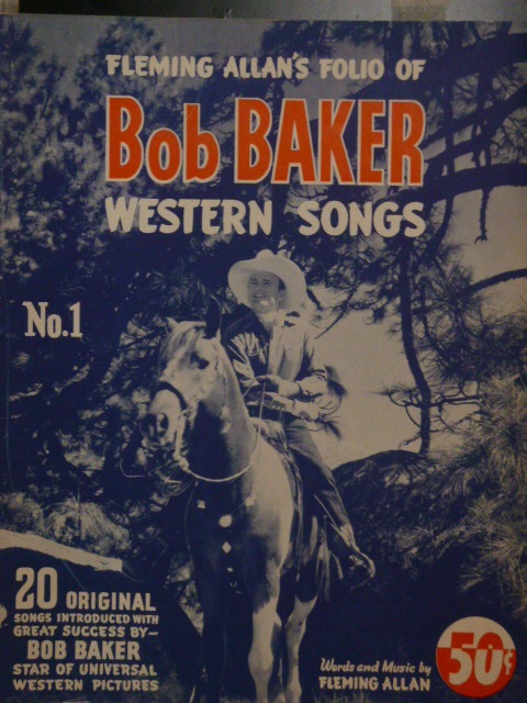 Image for ALBUM: Folio of Bob Baker Western Songs No. 1