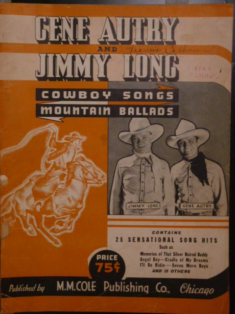 Image for ALBUM: Cowboy Songs and Mountain Ballads