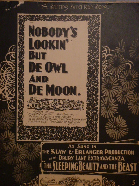 Image for Nobody's Lookin' But de Owl an' de Moon