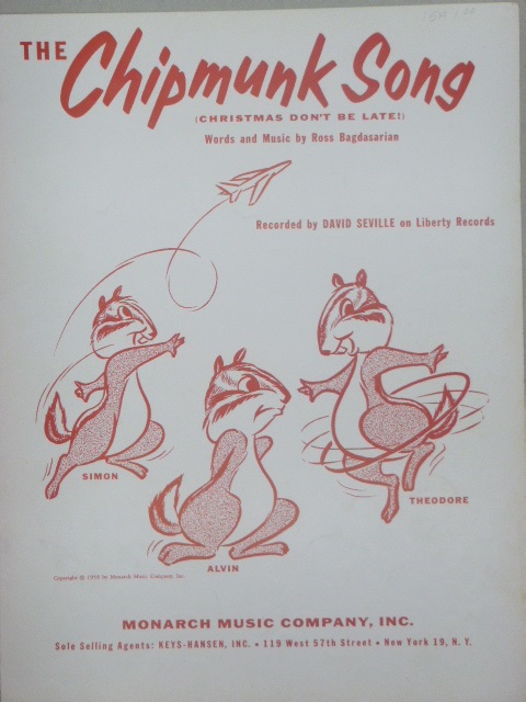Image for The Chipmunk Song