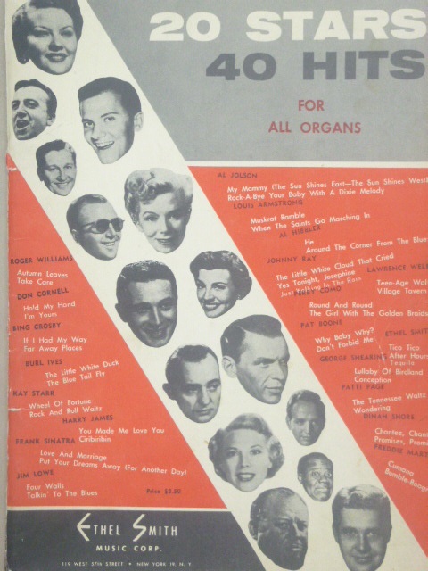 Image for ALBUM: 20 Stars/40 Hits for All Organs