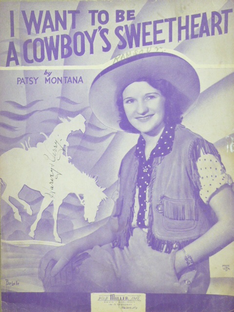 Image for I Want To Be A Cowboy's Sweetheart