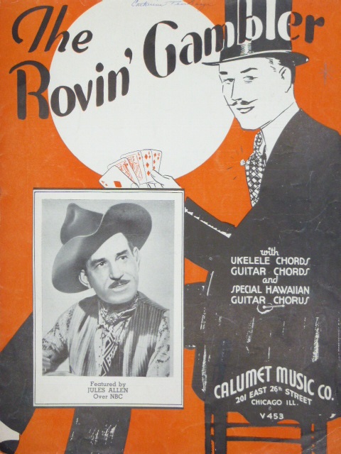 Image for The Rovin' Gambler