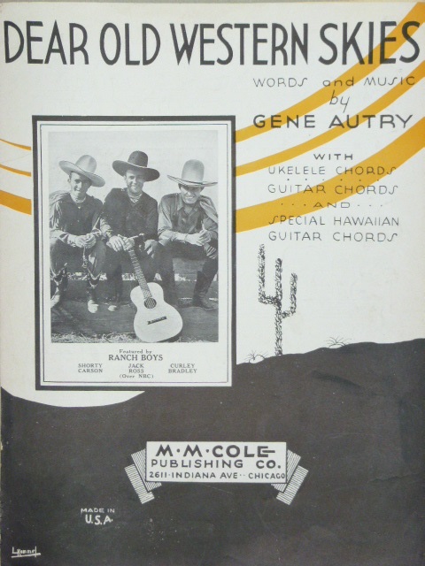 Image for Dear Old Western Skies