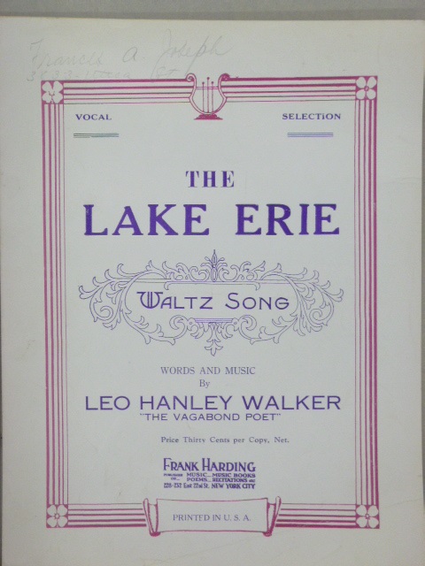 Image for The Lake Erie Waltz