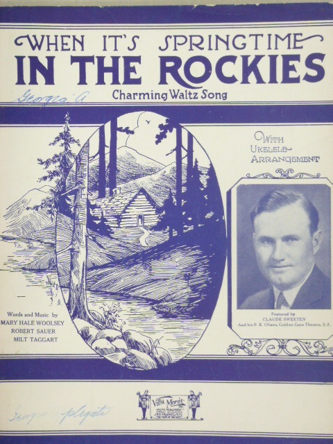 Image for When It's Springtime In the Rockies