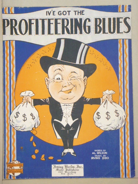 Image for I've Got The Profiteering Blues