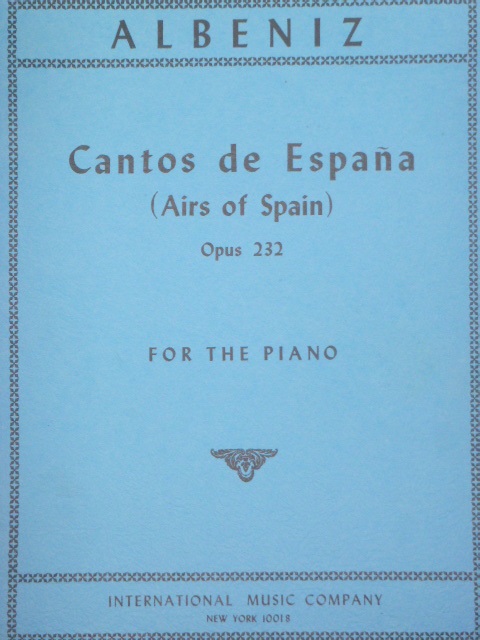 Image for Cantos De Espana, Op. 232