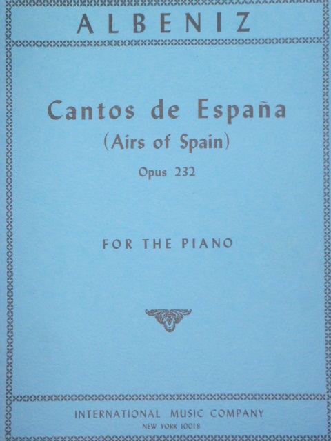 Image for Cantos De Espana, Op. 232