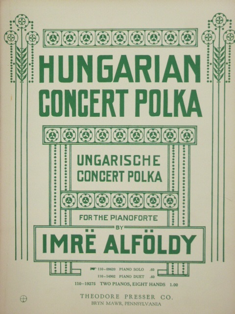 Image for Hungarian Concert Polka