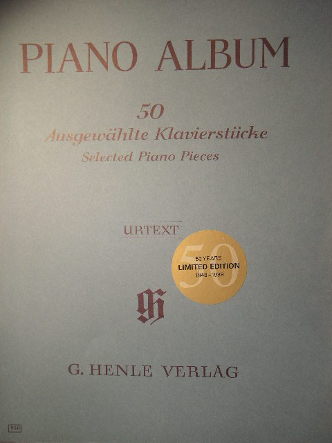 Image for 50 Selected Piano Pieces