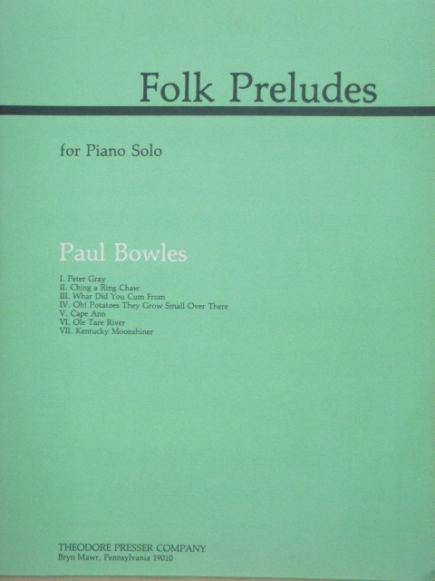 Image for Folk Preludes for Piano Solo