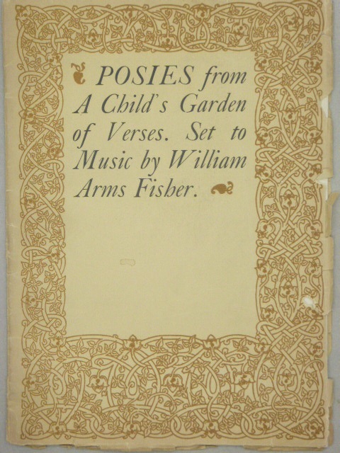 Image for POSIES from A Child's Garden of Verses Op. 7