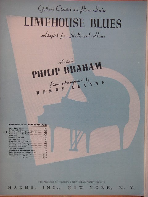 Image for Limehouse Blues