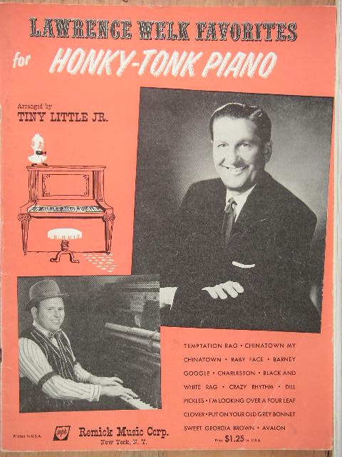Album Lawrence Welk Favorites For Honky Tonk Piano