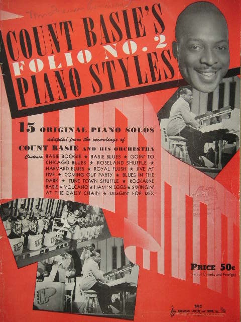 Image for ALBUM: Count Basie's Piano Styles Folio No. 2