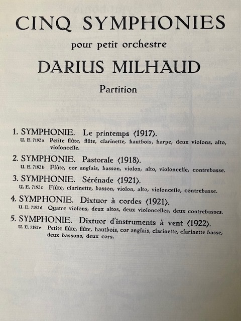 Five Symphonies (Collection)