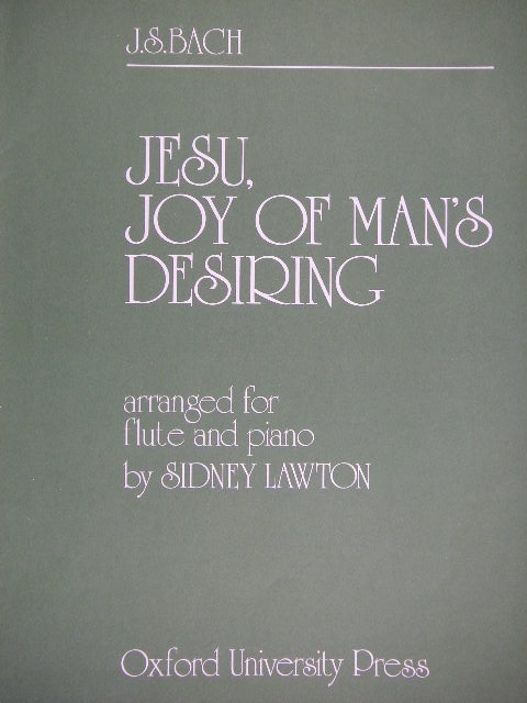 Image for Jesu, Joy of Man's Desiring