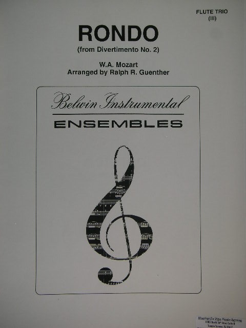 Image for Rondo from Diverimento No 2