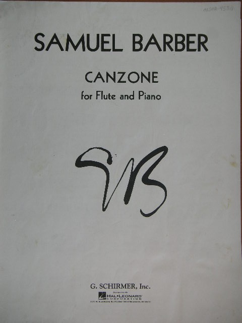 Image for Canzone from Second Movement of the Piano Concerto, Op, 38