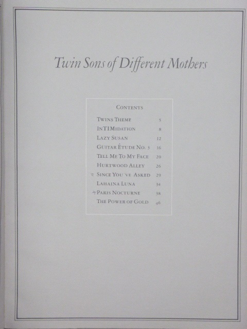 Album: Twin Sons of Different Mothers