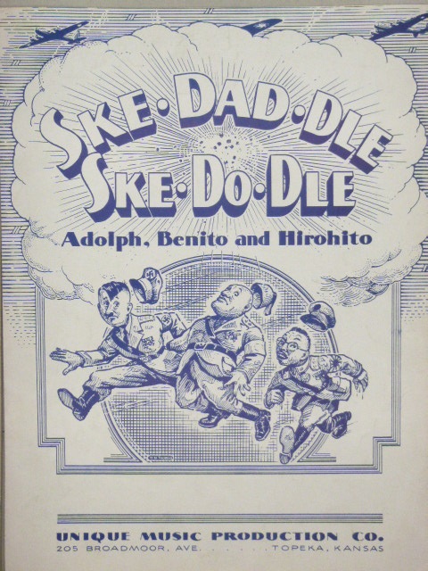 Ske-Daddle Ske-Dodle Adolph, Benito and Hirohito