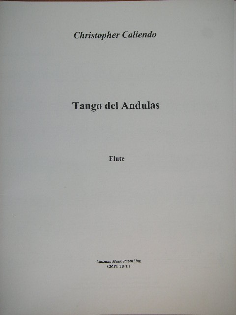 Image for Tango del Andulas
