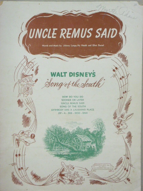 Uncle Remus Said