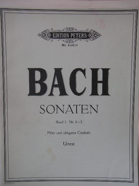 Image for ALBUM: Bach Sonatas Nos. 1-3