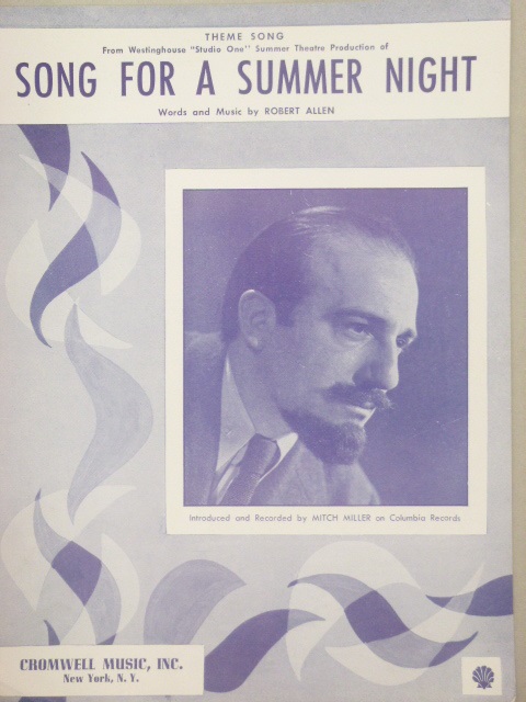 Image for Song For A Summer Night
