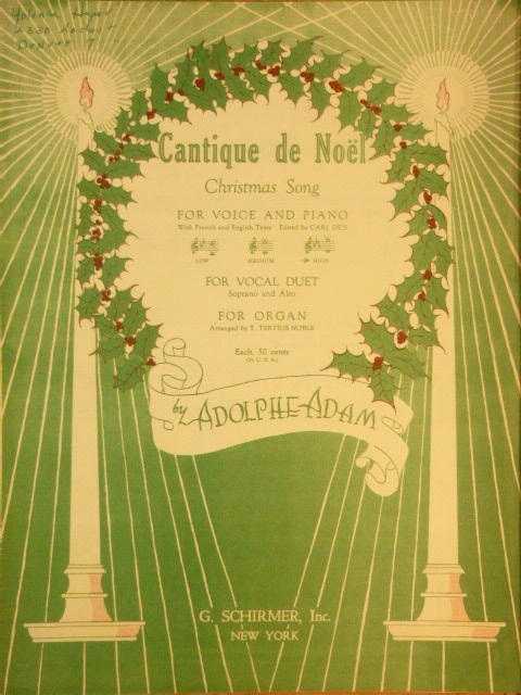 Image for Cantique de Noel
