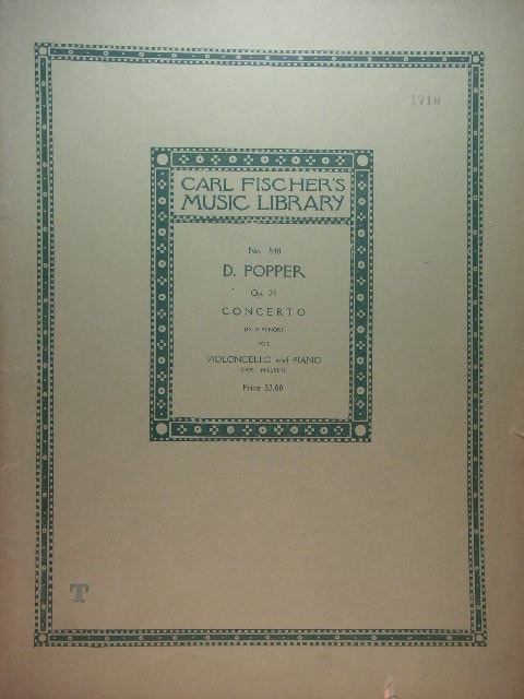 Image for Concerto for Violincello and Piano Op. 24