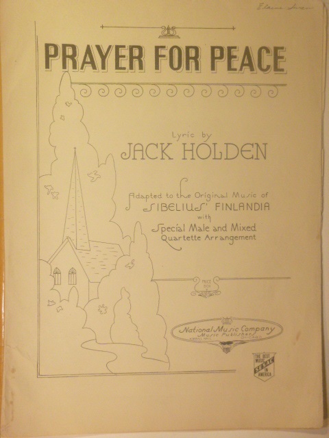 Image for Prayer for Peace