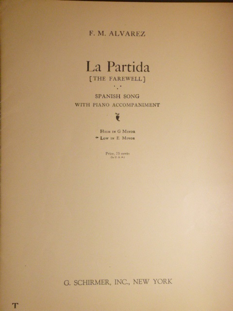 Image for La Partida [The Farewell]