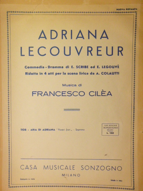 Image for Poveri fiori (from Adriana Lecouvreur)