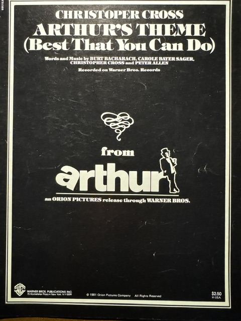 Arthur's Theme (Best That You Can Do)