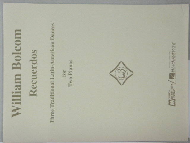 Recuerdos (3 Traditional Latin-American Dances)