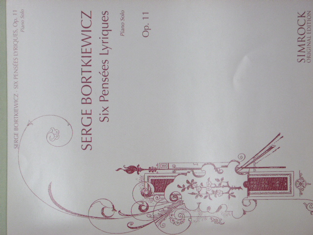 Six Pensees Lyriques Op. 11