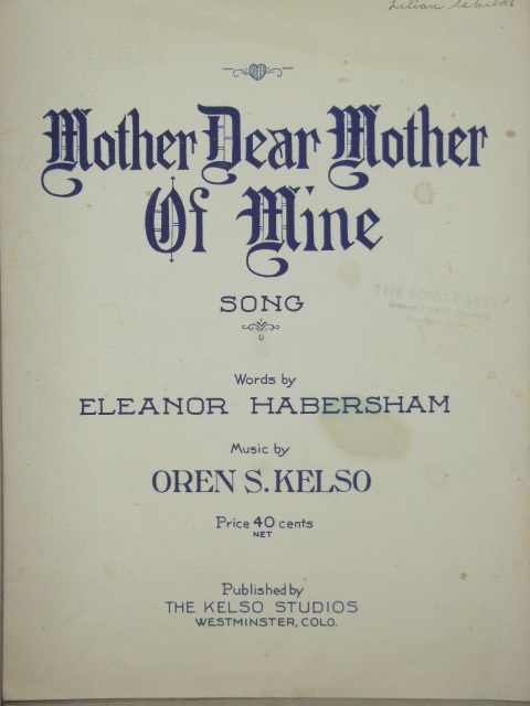 Mother Dear Mother Of Mine