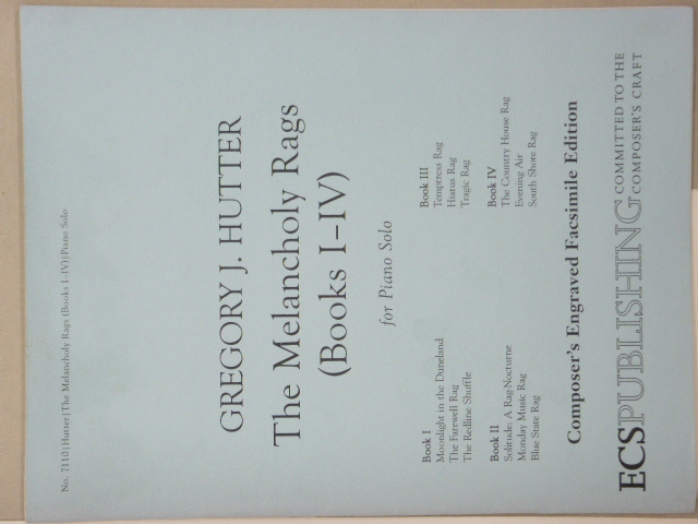 The Melancholy Rags Bks 1-4
