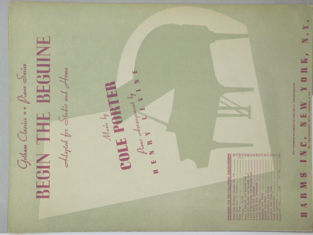Begin The Beguine